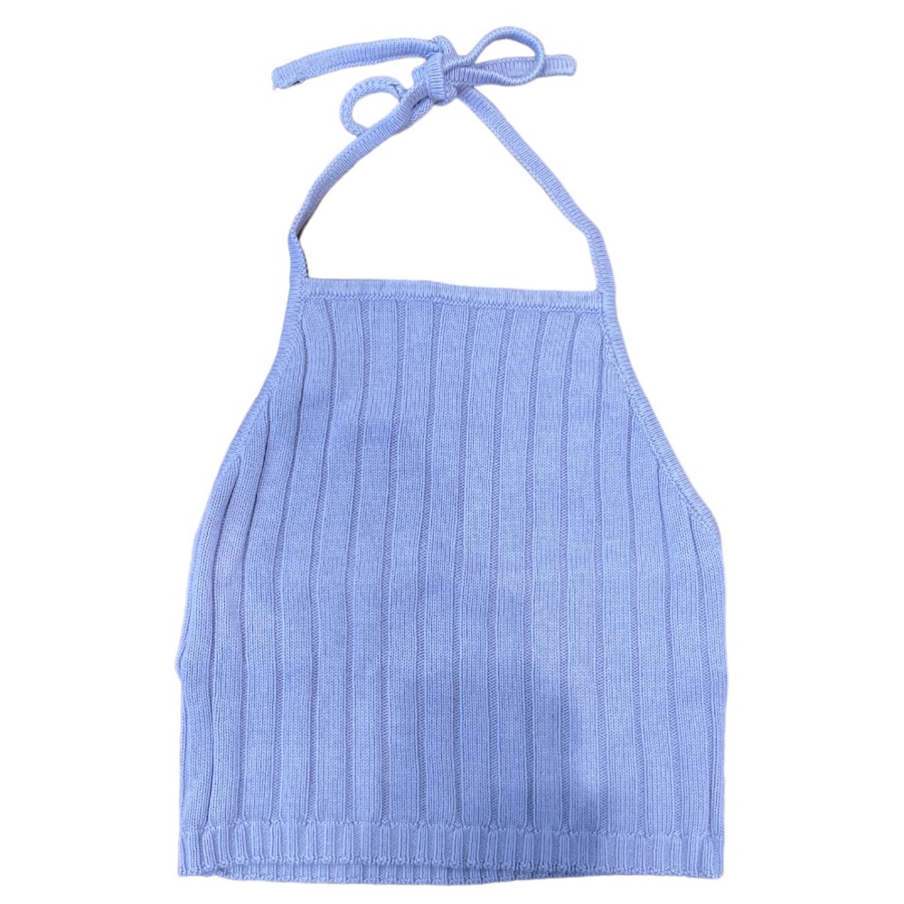 Brandy Melville knit, backless tank top